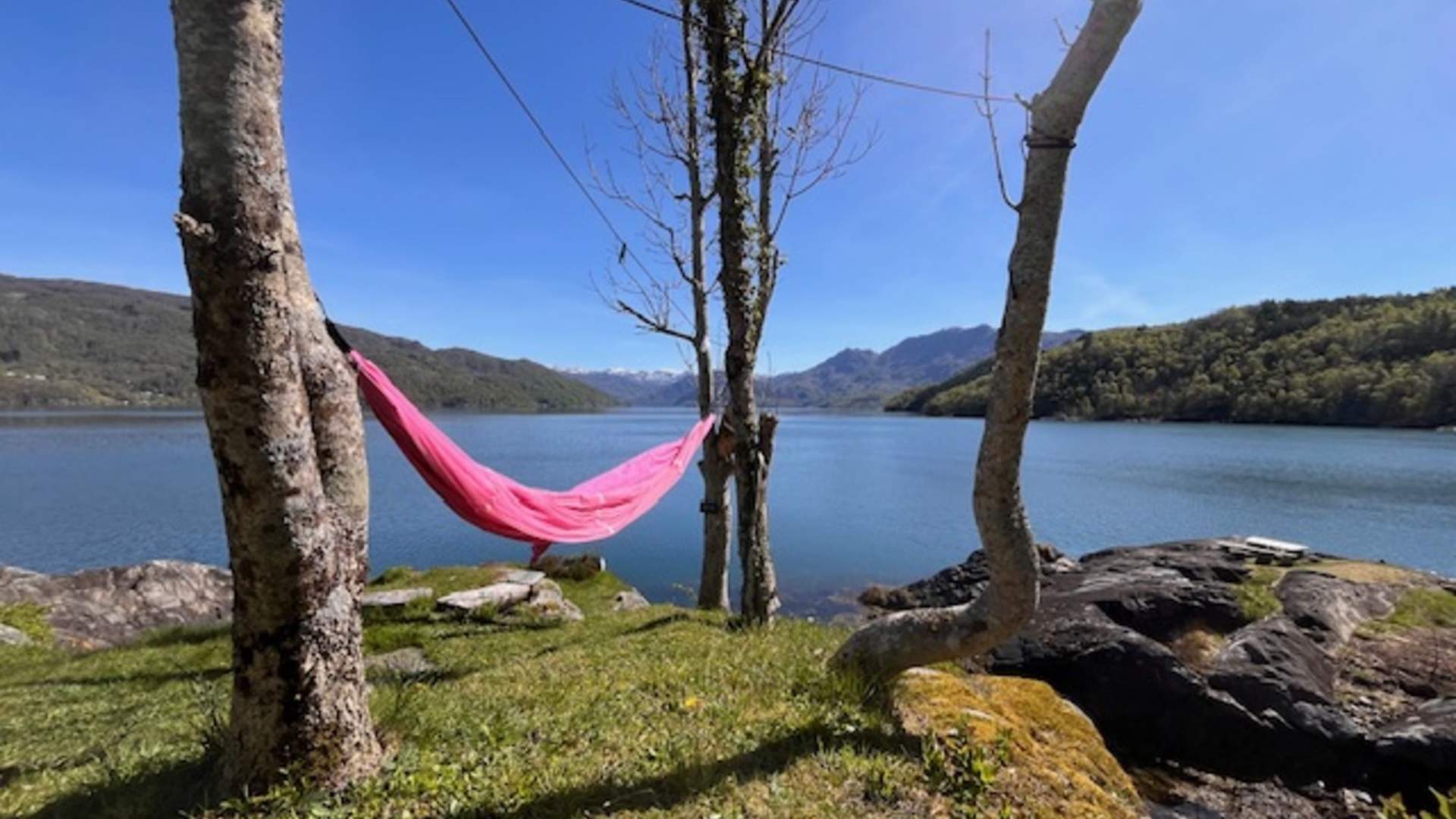Accommodation at Vannes NaturCamp – an old farmstead in Åkrafjorden