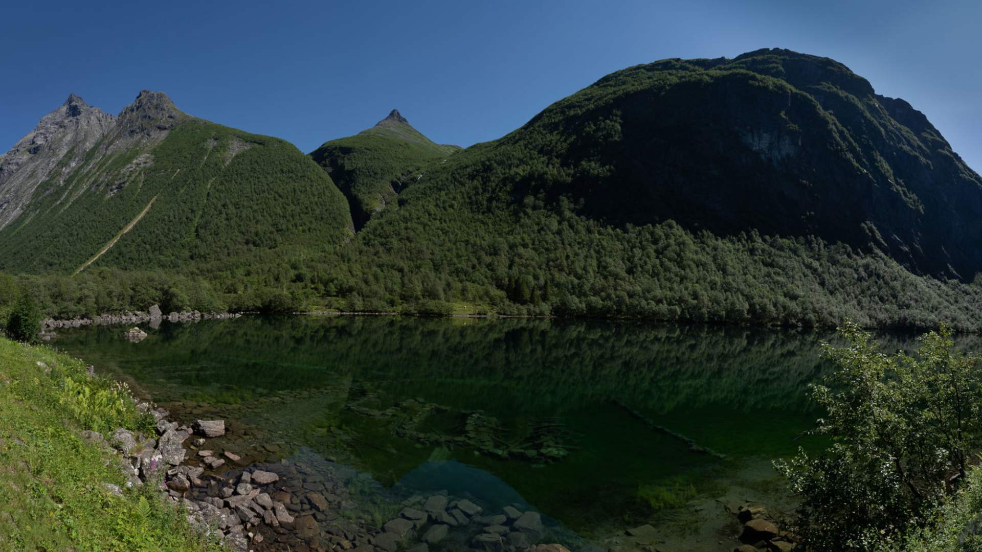 Lygnstøylvatnet ved Norangsdalen