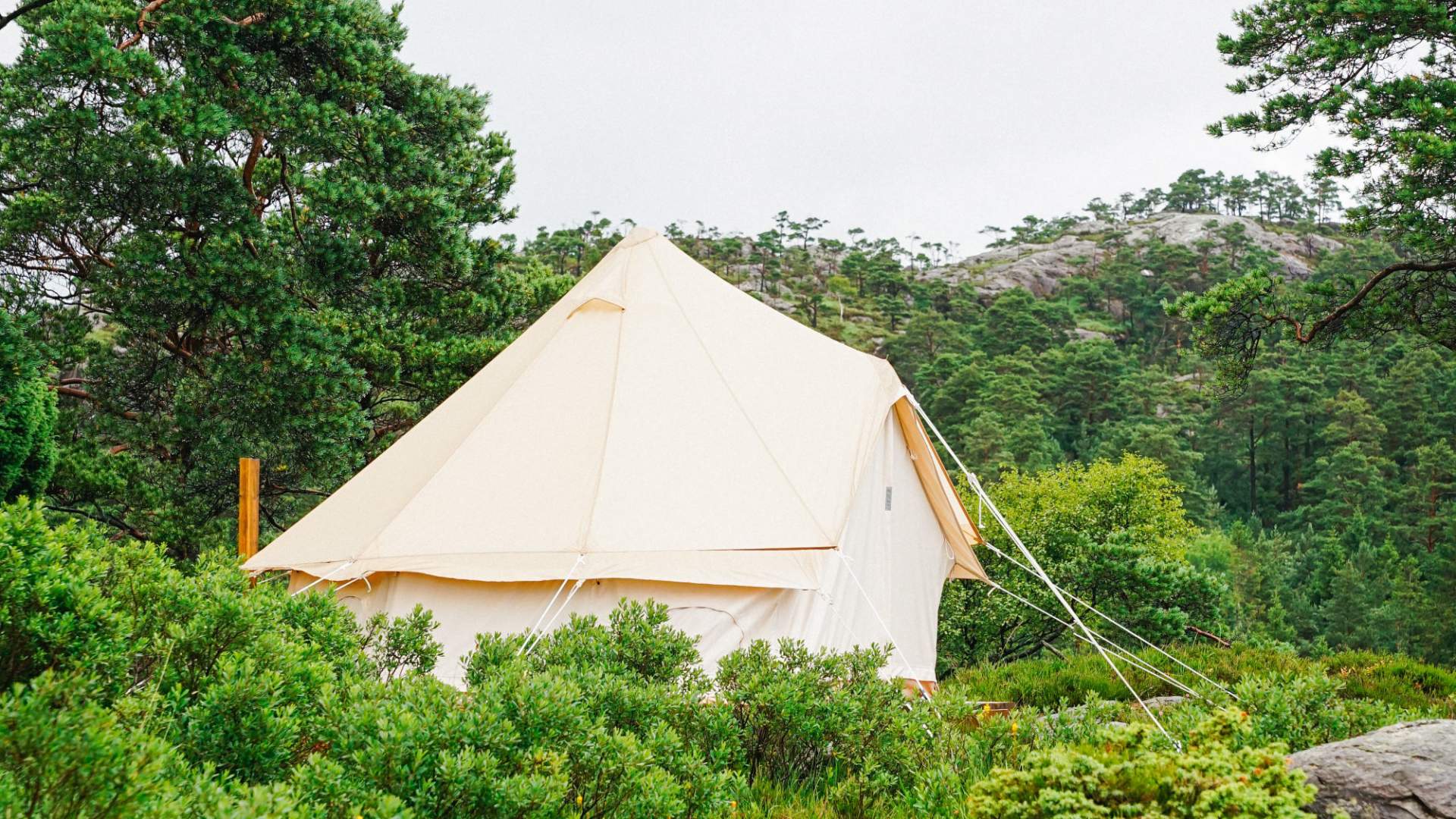 Glamping auf Bauernhof Myrvold