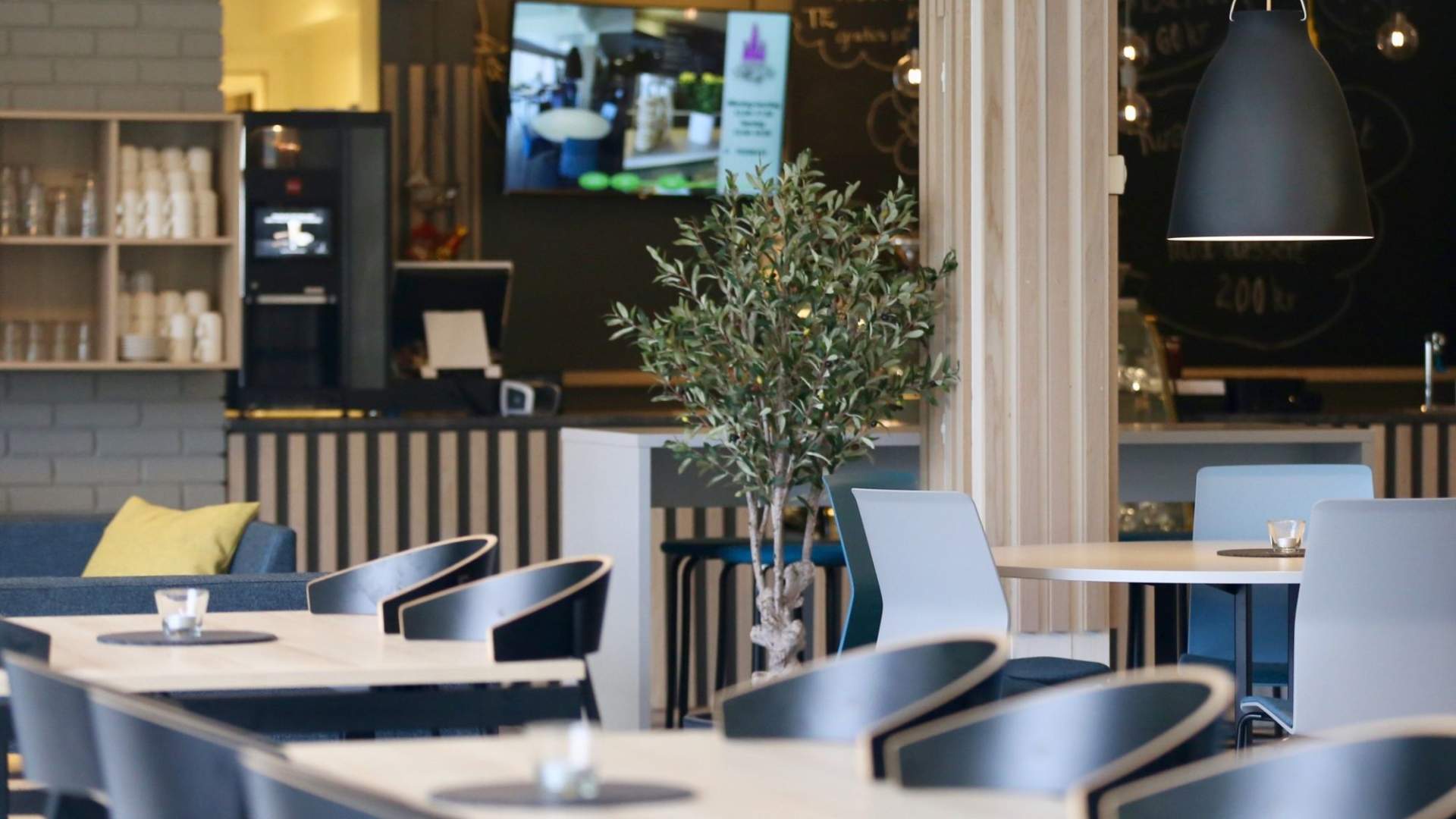 Koslig kafe hos Muritunet i Valldal.