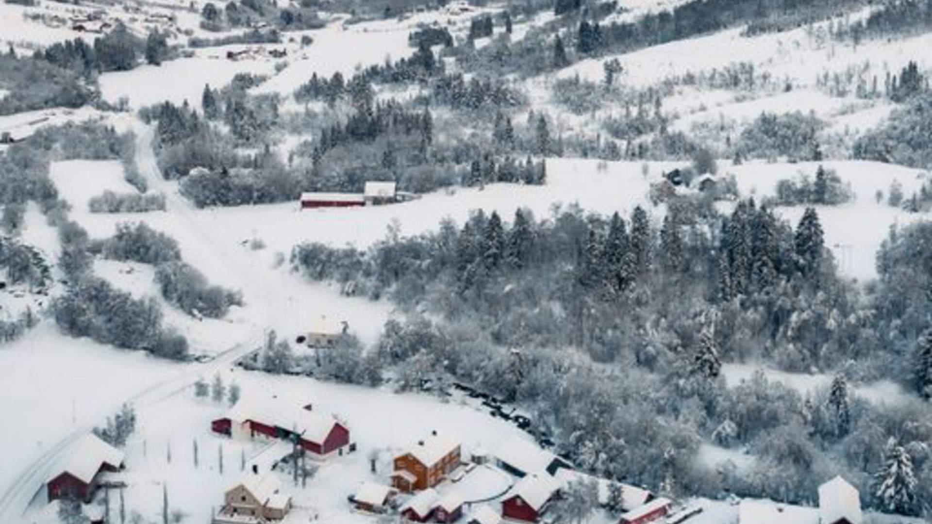 Vinterstmening på Rekkedal Gjestegard