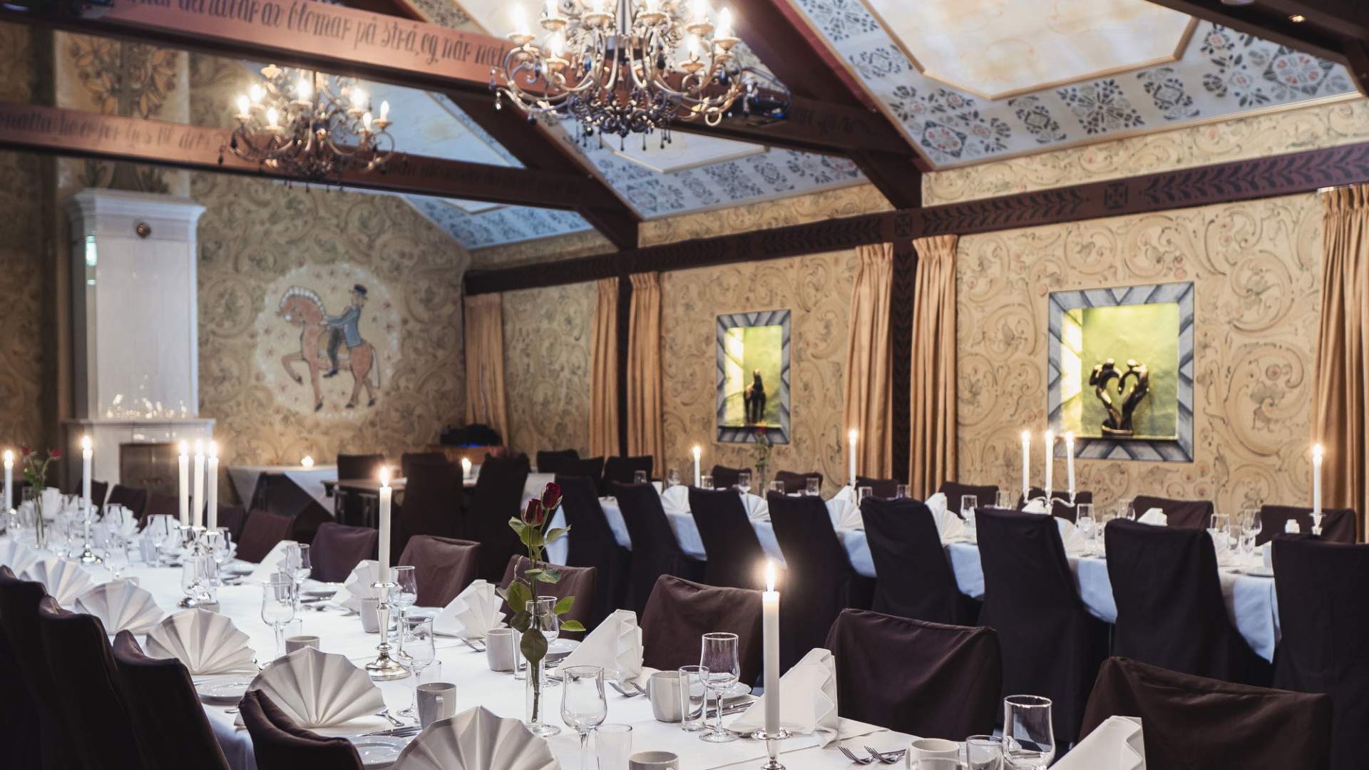 Flotte selskapslokale.