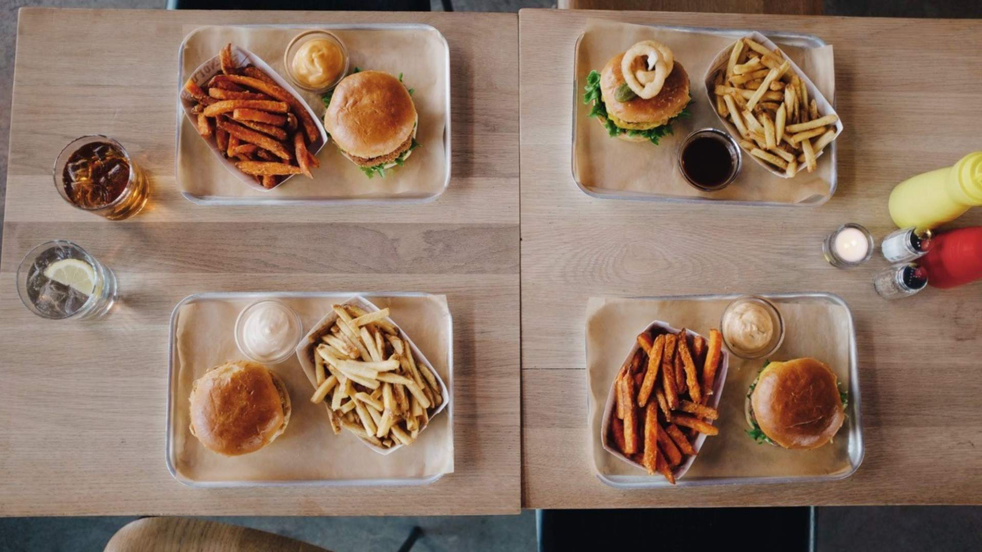 Burgers på Molo Brew
