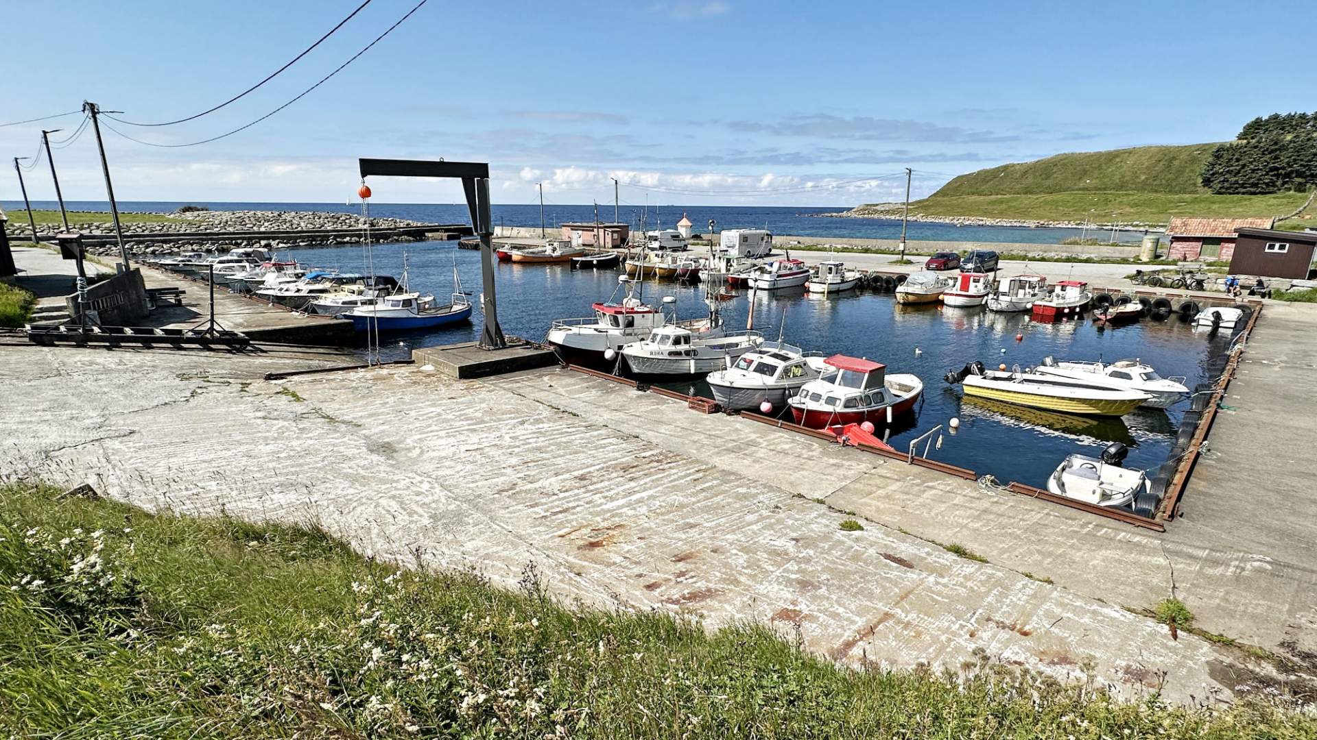 Obrestad havn