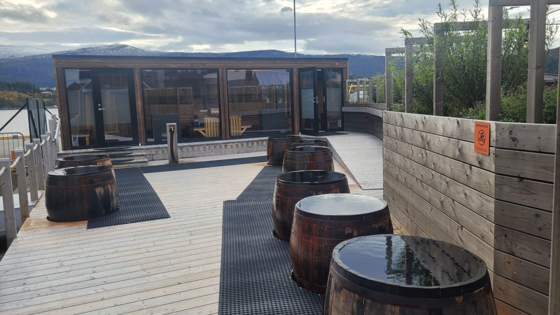 Svai sauna i Kulturhavna Ålesund