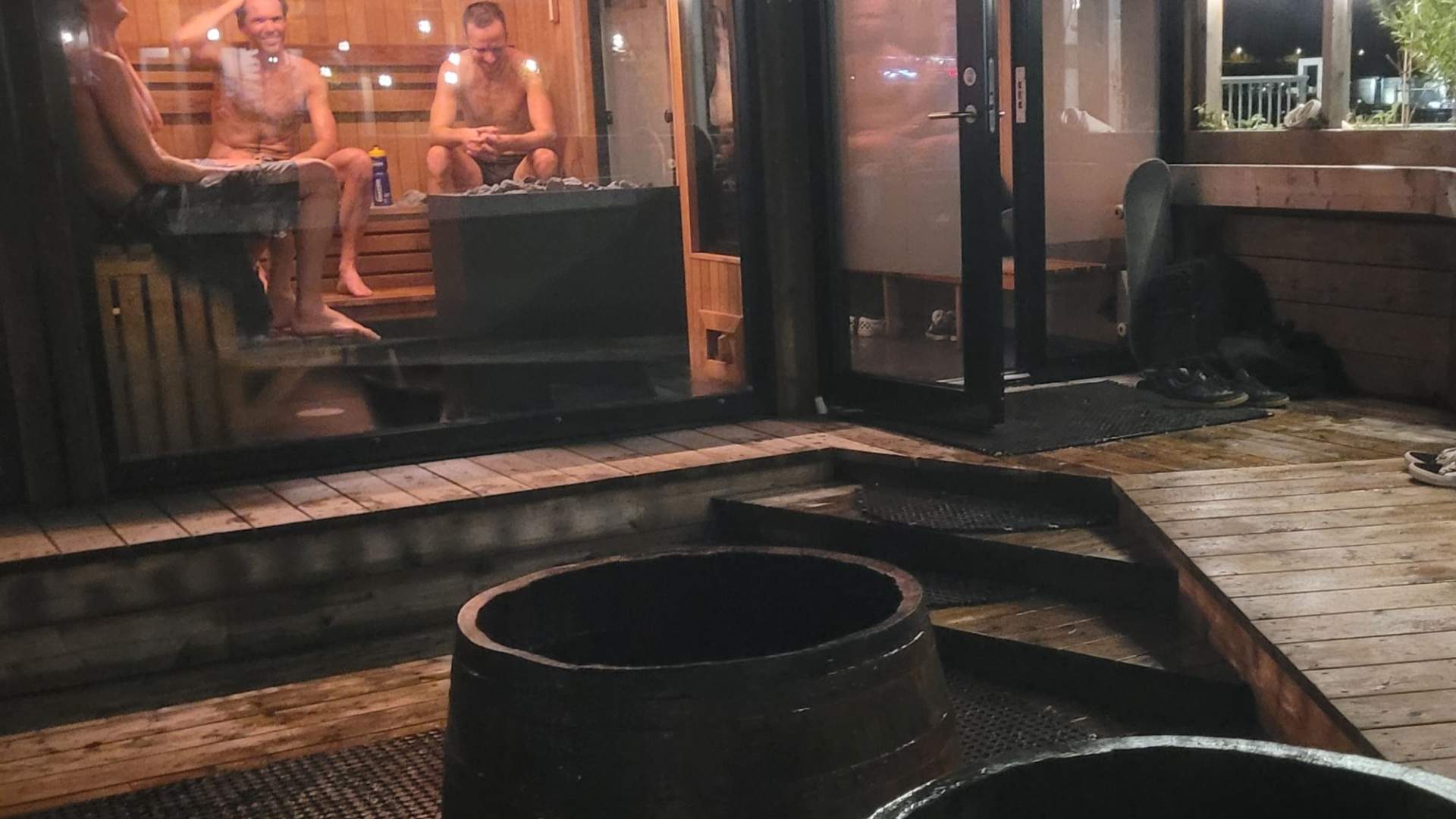 Tønner på Svai Kulturhavna