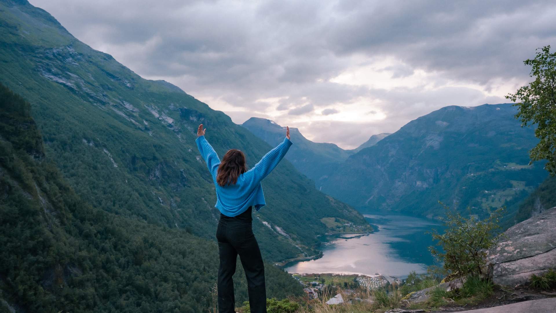 Norwegian Scenic Route Geiranger-Trollstigen