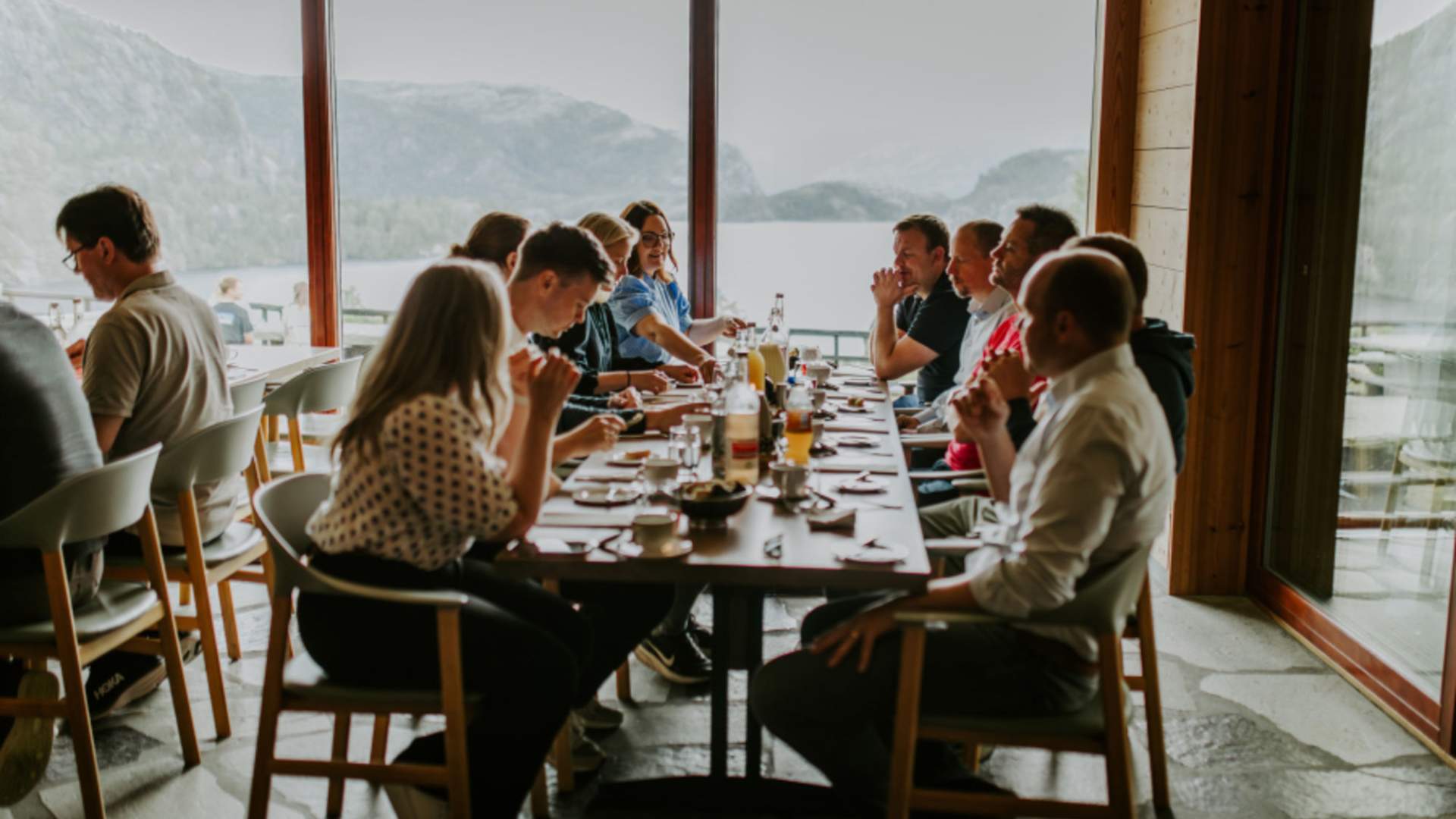 Restauranten på Preikestolen BaseCamp