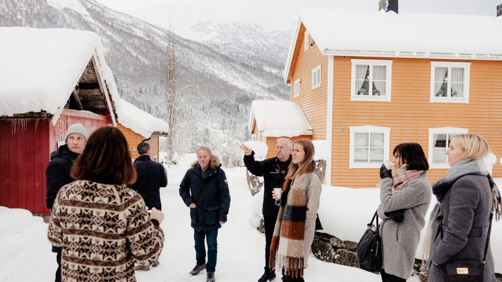 Historiefortelling på tunet hos Rekkedal Gjestegard