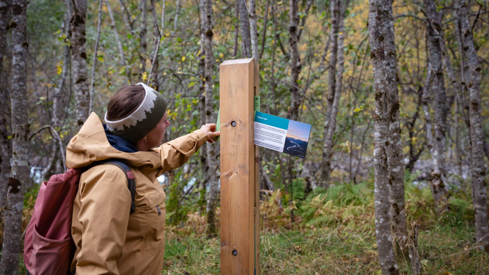 Der Eiafossen-Naturpfad