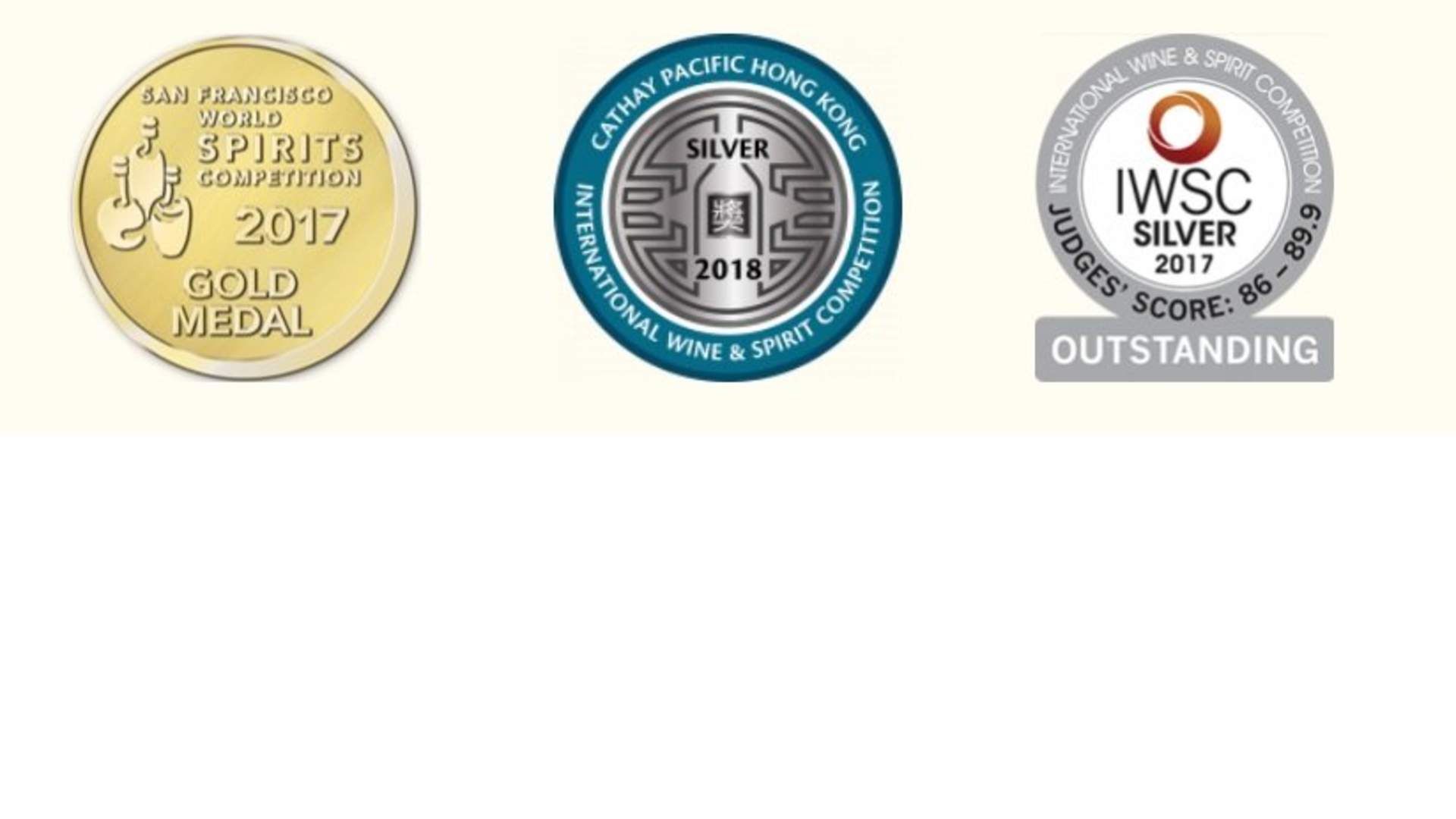 Award-winning products: Kimerud Gins, Haavaldsen Aquavit and Haavaldsen Whisky.