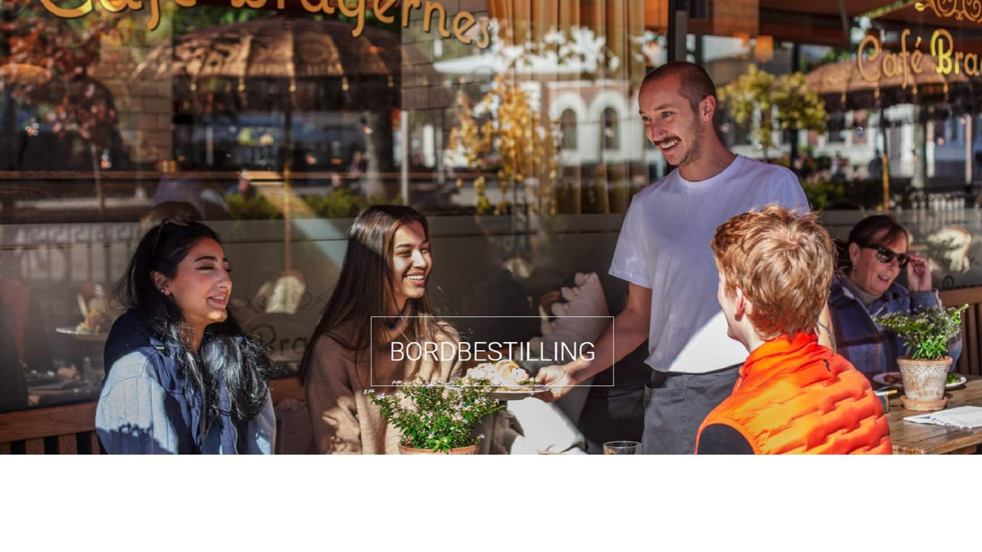 Uteservering på Bragernes Torg