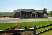 Vineyards surround the new Grape Discovery Center in Westfield, NY. Photo by Andrew Dufresne.