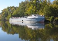 The historic canal motorship Day Peckinpaugh kicks off its 500-mile 2009 Quadricentennial Legacy Voyage at Matton Shipyard in Cohoes on Saturday and Sunday, August 1-2.