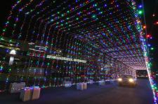 Magic of Lights holiday display at Daytona International Speedway