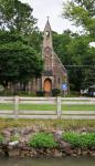 A small stone church sits beside the Erie Canal in Lockport, NY. The story of how and why this Church was built there is one of the highlights of the Houses of Worship Tour.