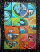 This “Trip to Mt. Shasta” quilt is one of 10 works Piecing with Pixels authors and digital design quilters Gudny Campbell and Sandra Hart are sending for exhibit at the March 20-21 Great Lakes Seaway Trail Quilt Show in Sackets Harbor (www.seawaytrail.com).