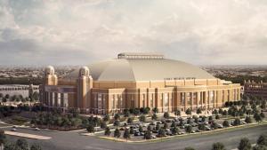 Dickies Arena - West View