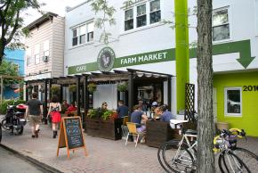 Del Ray Restaurants Wellness Music Art Bon Vivant Cafe Farm Market