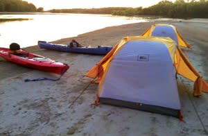 Tourism Division, Kansas Department of Glamping along the Kokosing River