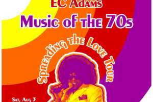 EC Adams - Music of the 70's - Cover Photo