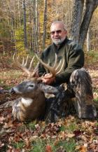 Mike Lavenia shot this 15-point buck last fall in Redfield, in the Northern Zone. Photo courtesy of Lake Ontario Outdoors.