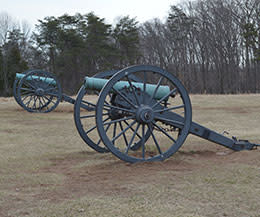 Manassas Battlefield Cannon Blaze a Civil War Trail