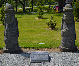 Korean Bell Garden statues Korean Bell Garden: Symbolism