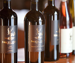 Paradise Springs bottles Paradise Springs Winery: Bottles