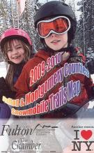 Fulton and Montgomery Counties Snowmobile Trails map