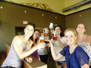 Tasting Oakshire's tasty single batch brews Pacific Pub Cycle Sept 2013 (40)