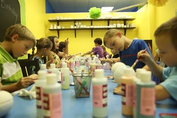 uPaint Pottery Studio is fun for all ages!