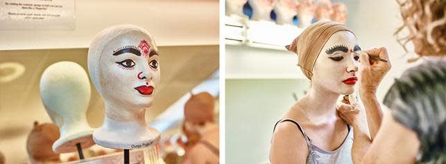 Pageant of the Masters Makeup