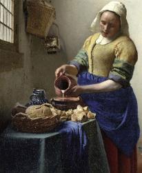 “The Milkmaid” by Vermeer