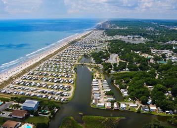 Myrtle Beach Sc Camping Sites Pirateland Family Camping Resort