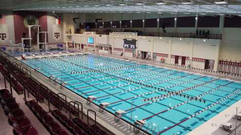 Texas A M Student Recreation Center Natatorium College Station Tx Texas A M Student Recreation Center Natatorium University Campus College Station