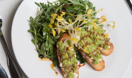 Miller Bakery Cafe Gary Restaurant Arugula Salad