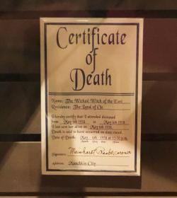 Oz Museum Wamgo KS Wizard of Oz artifacts replicas and collection