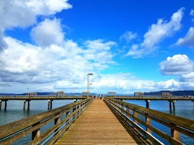 Les Davis Pier in Tacoma, Washington