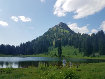 Tipsoo Lake at Mount Rainier