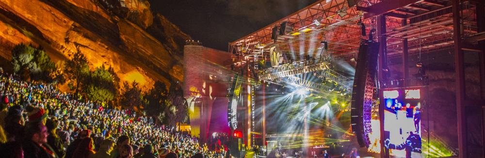Winter on the Rocks at Red Rocks Amphitheatre