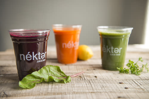 Grab a refreshing juice or smoothie at Nekter Juice Bar in Downtown Huntington Beach
