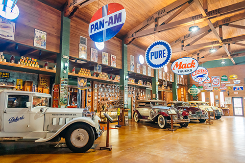 The Fort Lauderdale Antique Car Museum holds the largest collection of Packard cars and historical memorabilia dating back to the 1900s.