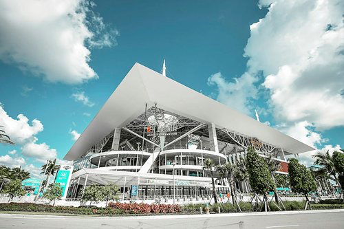 Visit Hard Rock Stadium for an NFL game, only minutes from Greater Fort Lauderdale.