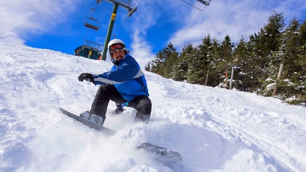 Belleayre Mountain -snowboarding