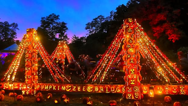 The Great Jack O'Lantern Blaze - Photo Courtesy of Historic Hudson Valley by Tom Nycz