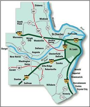 St Charles Maps