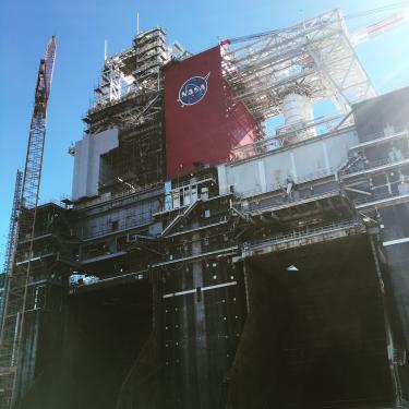 NASA test stand