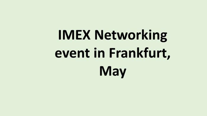 DE IMEX Event