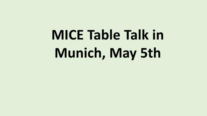 DE Table Talk